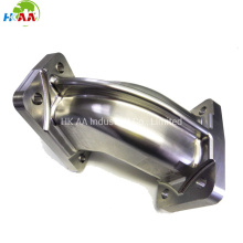 CNC Machining Billet Stainless Steel Pipe Elbow 90 Deg Bend Elbow